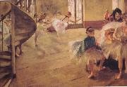 Edgar Degas The Rehearsal (nn03) Spain oil painting reproduction